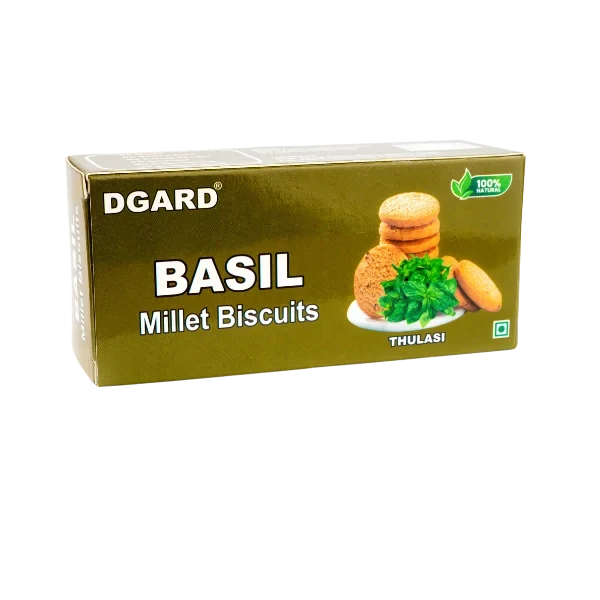 Basil Millet Biscuits
