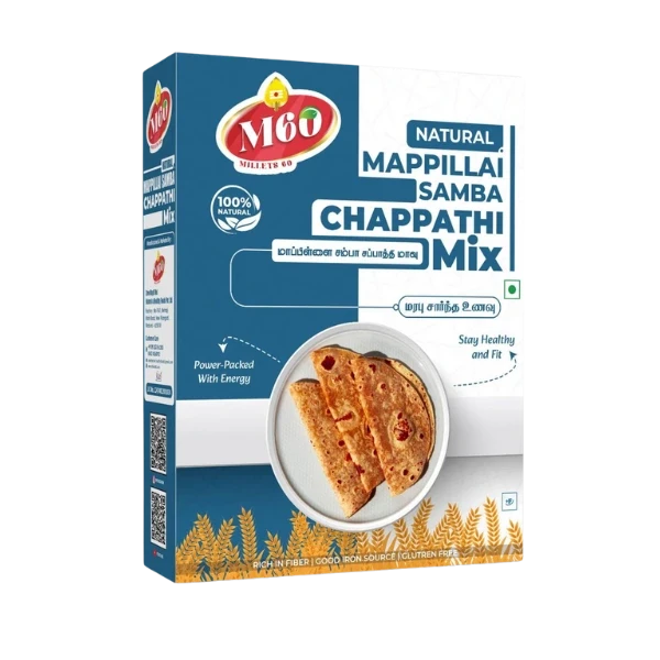 Natural Millet – Mappillai Samba Chappathi Mix – 400 gm