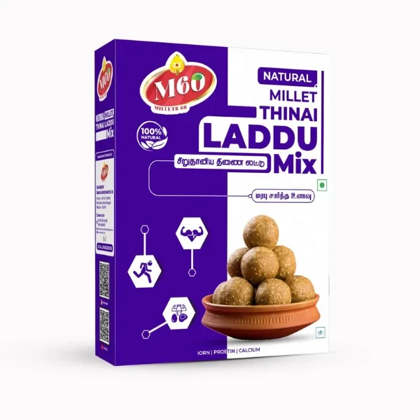 Natural Millet – Thinai Laddu Mix – 400 gm